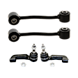 4-Piece Kit Front, Driver and Passenger Side, Outer Tie Rod End Includes (2) Sway Bar Link and (2) Tie Rod End