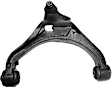 9-Piece Kit Front, Driver and Passenger Side, Upper and Lower Control Arm, includes (3) Control Arm, (2) Sway Bar Link, and (4) Tie Rod End