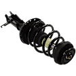 4-Piece Kit Front, Driver and Passenger Side Fully Loaded Strut, FWD, Includes (2) Loaded Strut and (2) Sway Bar Link