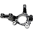 2000 Oldsmobile Intrigue - 4-Piece Kit Front, Driver and Passenger Side Steering Knuckle 3.5L 6Cyl, Cast Iron, Without Backing Plate, Without Bearing,  Includes (2) Knuckle and (2) Wheel Hub