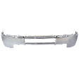 3-Piece Kit, Front Bumper, Chrome, Includes (1) Bumper and (2) Bumper Bracket