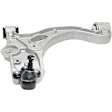 4-Piece Kit Front, Driver and Passenger Side, Lower Control Arm, includes (2) Control Arm and (2) Wheel Hub