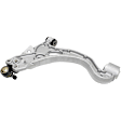 4-Piece Kit Front, Driver and Passenger Side, Lower Control Arm, includes (2) Control Arm and (2) Wheel Hub