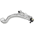 4-Piece Kit Front, Driver and Passenger Side, Lower Control Arm, includes (2) Control Arm and (2) Wheel Hub