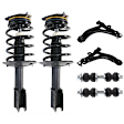 6-Piece Kit Fully Loaded Struts with Control Arms, and Sway Bar Links