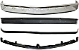 4-Piece Kit, Front Bumper, Chrome, Includes (1) Bumper, (1) Bumper Filler, (1) Bumper Trim, and (1) Valance