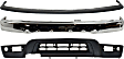 1999-2002 Toyota 4Runner - 3-Piece Kit, Front Bumper, Sport Utility, For Models Without Sport Package, Chrome, Includes (1) Bumper, (1) Bumper Trim, and (1) Valance