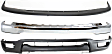 2004 Toyota Tacoma - 3-Piece Kit Front Bumper, 4WD, Chrome, Includes (1) Bumper, (1) Bumper Filler and (1) Valance