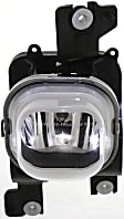 4-Piece Kit, Front Bumper, Chrome, Includes (1) Bumper, (2) Fog Light, and (1) Valance