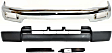 1998 Toyota 4Runner - 4-Piece Kit Front Bumper, Chrome, Sport Utility,  Includes (1) Bumper, (2) Grille Extension, and (1) Valance