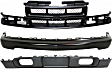 3-Piece Kit, Front Bumper, For Models Without LS Appearance Package, Painted Black, Includes (1) Bumper, (1) Grille, and (1) Valance