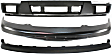2009 Chevrolet Colorado - 3-Piece Kit Front, Lower Textured Bumper Cover, Non-Xtreme Models, For Models Without Sport Package,  Includes (1) Bumper, (1) Bumper Cover, and (1) Valance