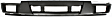2009 Chevrolet Colorado - 3-Piece Kit Front, Lower Textured Bumper Cover, Non-Xtreme Models, For Models Without Sport Package,  Includes (1) Bumper, (1) Bumper Cover, and (1) Valance