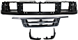4-Piece Kit Driver and Passenger Side Grille and Grille Extension Paintable, Includes (3) Grille Assembly and (1) Header Panel