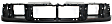 4-Piece Kit Driver and Passenger Side Grille and Grille Extension Paintable, Includes (3) Grille Assembly and (1) Header Panel