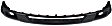 2006-2007 Ford Ranger - 2-Piece Kit, Front Primed Bumper Cover, Includes (1) Bumper Cover and (1) Valance