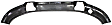 4-Piece Kit, Front Bumper, 4WD, New Body Style, Production Date From August 9, 2005, Paint to Match, Includes (1) Bumper, (2) Fog Light Bracket, and (1) Valance