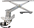 2-Piece Kit Front, Driver Side Door Glass, Green Tint, DD08489 GTYN, Includes (1) Door Glass and (1) Window Regulator