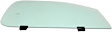 2008 Dodge Ram 3500 - 2-Piece Kit Front, Passenger Side Door Glass, Green Tint, DD10071 GTYN, Includes (1) Window Regulator and (1) Door Glass