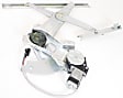 2008 Dodge Ram 3500 - 2-Piece Kit Front, Passenger Side Door Glass, Green Tint, DD10071 GTYN, Includes (1) Window Regulator and (1) Door Glass