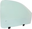 2008 Dodge Ram 3500 - 2-Piece Kit Front, Passenger Side Door Glass, Green Tint, DD10071 GTYN, Includes (1) Window Regulator and (1) Door Glass