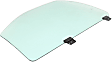 2-Piece Kit Front, Driver Side Door Glass, Clear, DD10074 GTYN, Includes (1) Window Regulator and (1) Door Glass
