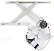 2-Piece Kit Front, Driver Side Door Glass, Clear, DD10074 GTYN, Includes (1) Window Regulator and (1) Door Glass