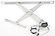 2-Piece Kit Front, Driver Side Door Glass, Clear, DD10074 GTYN, Includes (1) Window Regulator and (1) Door Glass