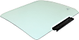 1988 Ford Bronco - 4-Piece Kit Front, Driver and Passenger Side Door Glass, Green Tint, DD08491 GTYN, DD08492 GTYN  Includes (2) Door Glass and (2) Window Regulator
