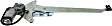 1988 Ford Bronco - 4-Piece Kit Front, Driver and Passenger Side Door Glass, Green Tint, DD08491 GTYN, DD08492 GTYN  Includes (2) Door Glass and (2) Window Regulator
