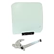 2-Piece Kit Front, Driver Side Door Glass, No Tint, DD08492 GTYN, Includes (1) Door Glass and (1) Window Regulator