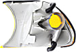 4-Piece Kit Driver and Passenger Side Halogen Headlight, With bulb(s), OE Replacement, Includes (2) Corner Light and (2) Headlight
