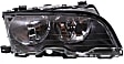 4-Piece Kit Driver and Passenger Side Halogen Headlight, With bulb(s), OE Replacement, Includes (2) Corner Light and (2) Headlight