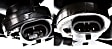 1995-1998 BMW 318i - 4-Piece Kit Driver and Passenger Side Halogen Headlight, With bulb(s), OE Replacement, Includes (2) Corner Light and (2) Headlight