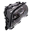 2001 BMW 325Ci - 4-Piece Kit Driver and Passenger Side Halogen Headlight, With bulb(s),  Production Date To September 2001, OE Replacement, Coupe,  Includes (2) Corner Light and (2) Headlight