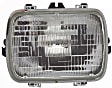 4-Piece Kit Driver and Passenger Side Halogen Headlight, With bulb(s), OE Replacement, Includes (2) Corner Light and (2) Headlight