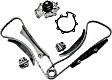 2-Piece Kit Timing Chain Kit, 3.0L, 6Cyl, Includes (1) Water Pump and (1) Timing Chain Kit