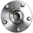 2005 Toyota Corolla LE - 4-Piece Kit Front, Driver and Passenger Side Wheel Hub, 5 Lugs, With Bearing,  Includes (2) Wheel Bearing and (2) Wheel Hub