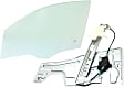 2-Piece Kit Front, Driver Side Door Glass, Green Tint, DD10761 GTNN, Includes (1) Window Regulator and (1) Door Glass
