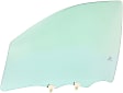 4-Piece Kit Front and Rear, Driver Side Door Glass, Green Tint, DD11059 GTYN, DD11061 GTYN, Includes (2) Window Regulator and (2) Door Glass