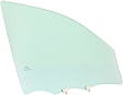 4-Piece Kit Front and Rear, Driver Side Door Glass, Green Tint, DD11059 GTYN, DD11061 GTYN, Includes (2) Window Regulator and (2) Door Glass