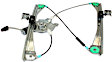 2-Piece Kit Front, Driver Side Door Glass, Green Tint, DD10487 GTNN, Includes (1) Door Glass and (1) Window Regulator