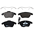 KIT-062924-89 2-Wheel Set Front Brake Disc and Pad Kit, Cross-drilled and Slotted 5 Lugs 311.91 mm Semi-metallic, Includes (1) Brake Pad Set and (2) Brake Disc