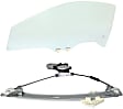 2-Piece Kit Coupe Front, Driver Side Door Glass, Clear, FD21827 GTYN, Includes (1) Window Regulator and (1) Door Glass