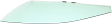 2003-2004 Honda Accord - 2-Piece Kit Sedan Front, Driver Side Door Glass, Clear, FD21807 GTYN, Includes (1) Door Glass and (1) Window Regulator