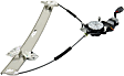 2003-2004 Honda Accord - 2-Piece Kit Sedan Front, Driver Side Door Glass, Clear, FD21807 GTYN, Includes (1) Door Glass and (1) Window Regulator