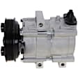2004 Ford Focus - 3-Piece Kit A/C Compressor Kit, 2.3L 4Cyl, 5/8 Pad Drier, DOHC, With Clutch, 6-Groove Pulley,  Includes (1) A/C Compressor, (1) A/C Condenser, and (1) A/C Service Kit (A/C Accumulator, A/C Orifice Tube, and A/C O-Ring and Gasket Seal Kit)