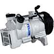 2011 Nissan Quest - 2-Piece Kit A/C Compressor Kit, 3.5L 6Cyl, Without Rear A/C, With Clutch, 7-Groove Pulley,  Includes (1) A/C Compressor and (1) A/C Service Kit (A/C Expansion Valve, A/C Receiver Drier, and A/C O-Ring and Gasket Seal Kit)