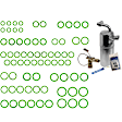 2-Piece Kit A/C Compressor Kit, With Clutch, 7-Groove Pulley, Includes (1) A/C Compressor and (1) A/C Service Kit