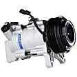 3-Piece Kit A/C Compressor Kit, With Clutch, 7-Groove Pulley, Includes (1) A/C Compressor, (1) A/C Condenser and (1) A/C Service Kit